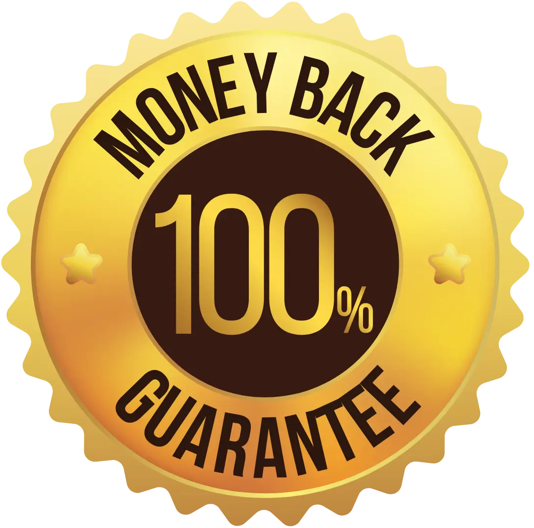 Free-Sugar-Pro guarantee badge